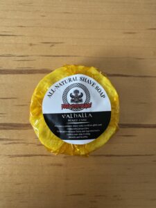 3 oz shave soap puck - All Natural 