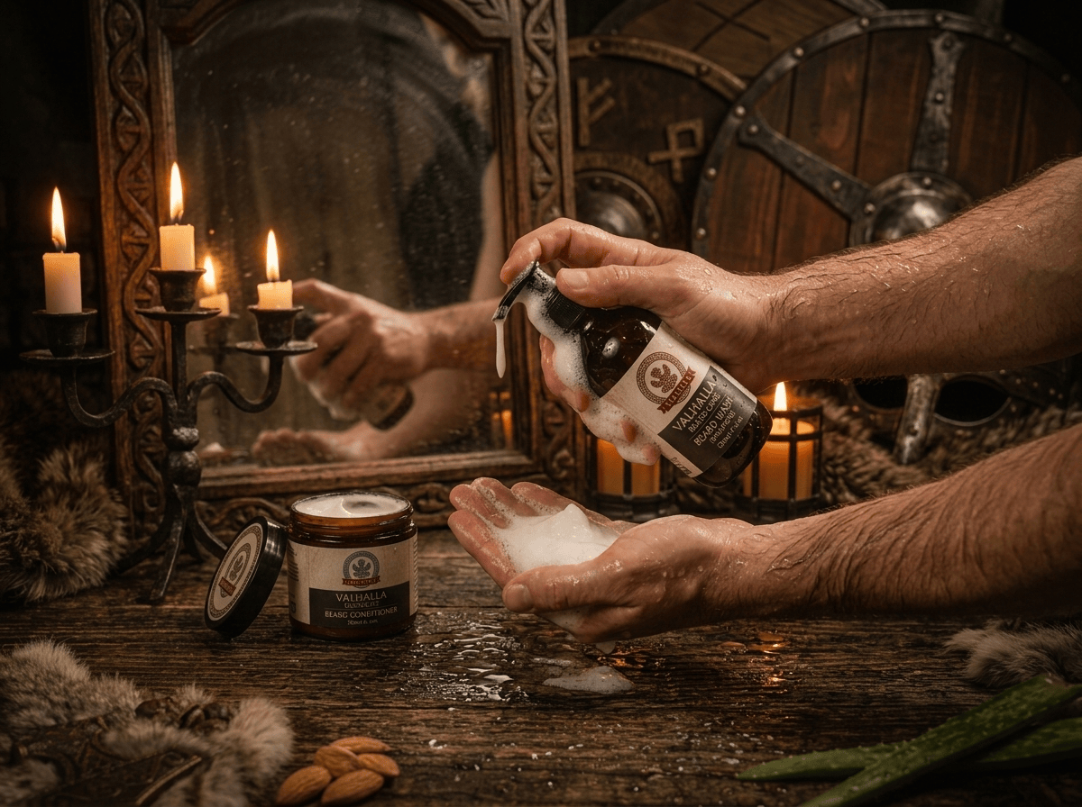 beard shampoo and conditioner