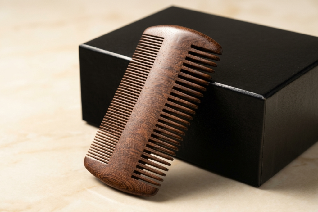 2 Sided Sandalwood Comb