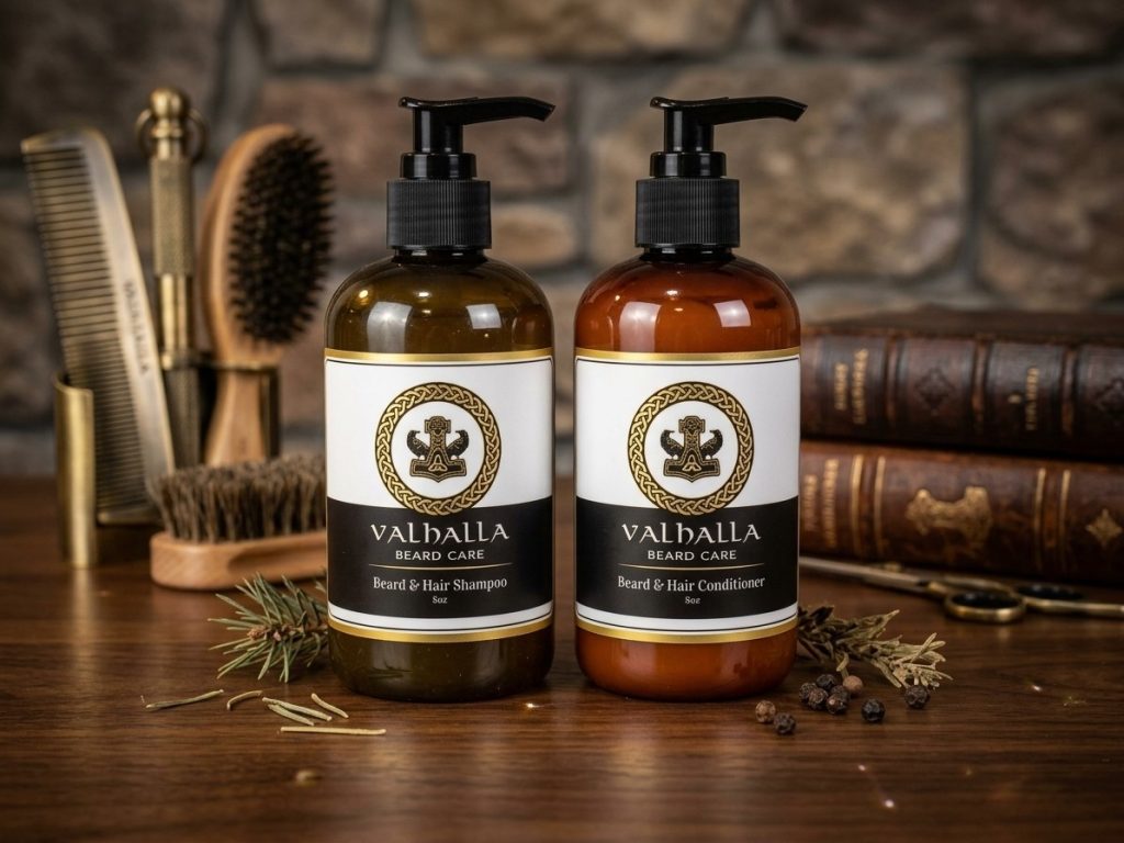 Beard Shampoo and Conditioner Set